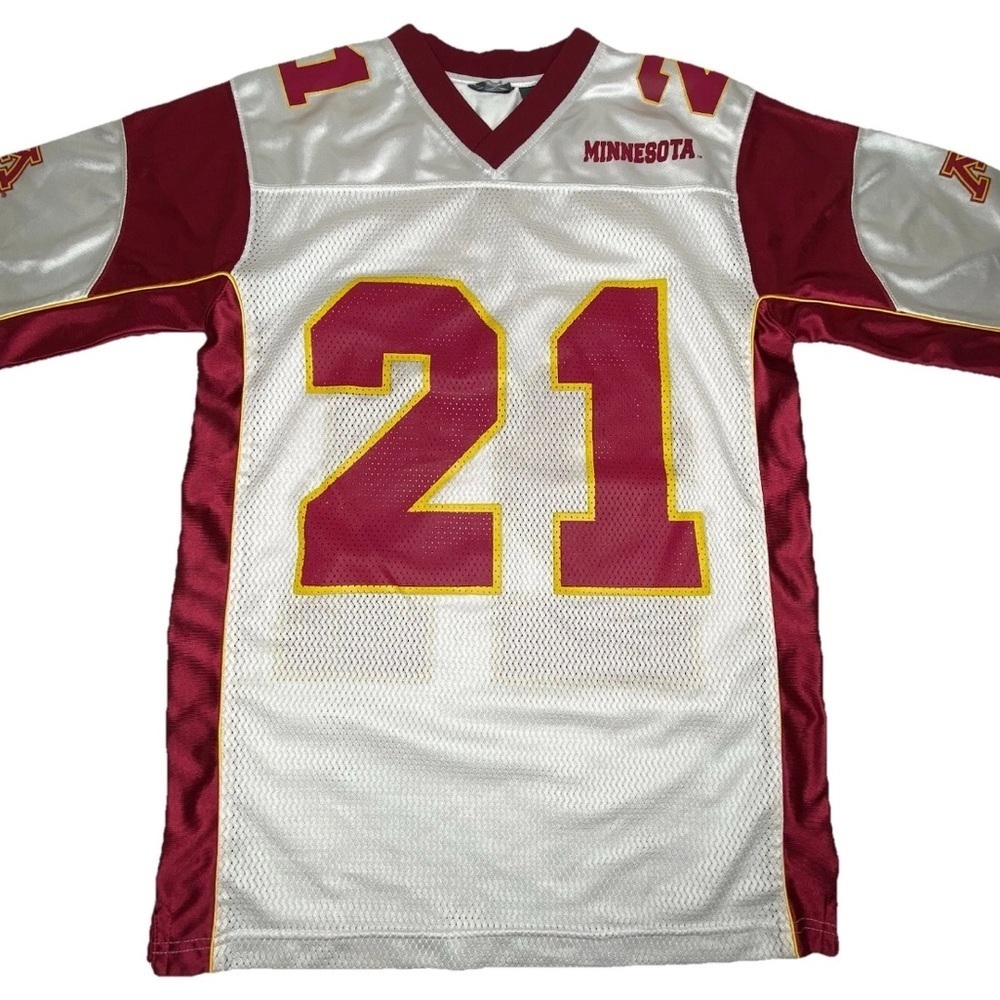 University Of Minnesota Golden Gophers Football Jersey #21 Adult Unisex